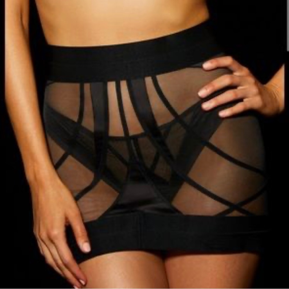 Honey Birdette Vesna Waspie and Thong